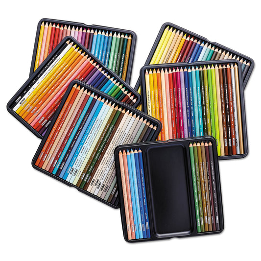 Prismacolor Premier Colored Pencil, 0.7 mm, 2B (#1), Assorted Lead/Barrel Colors, 132/Pack