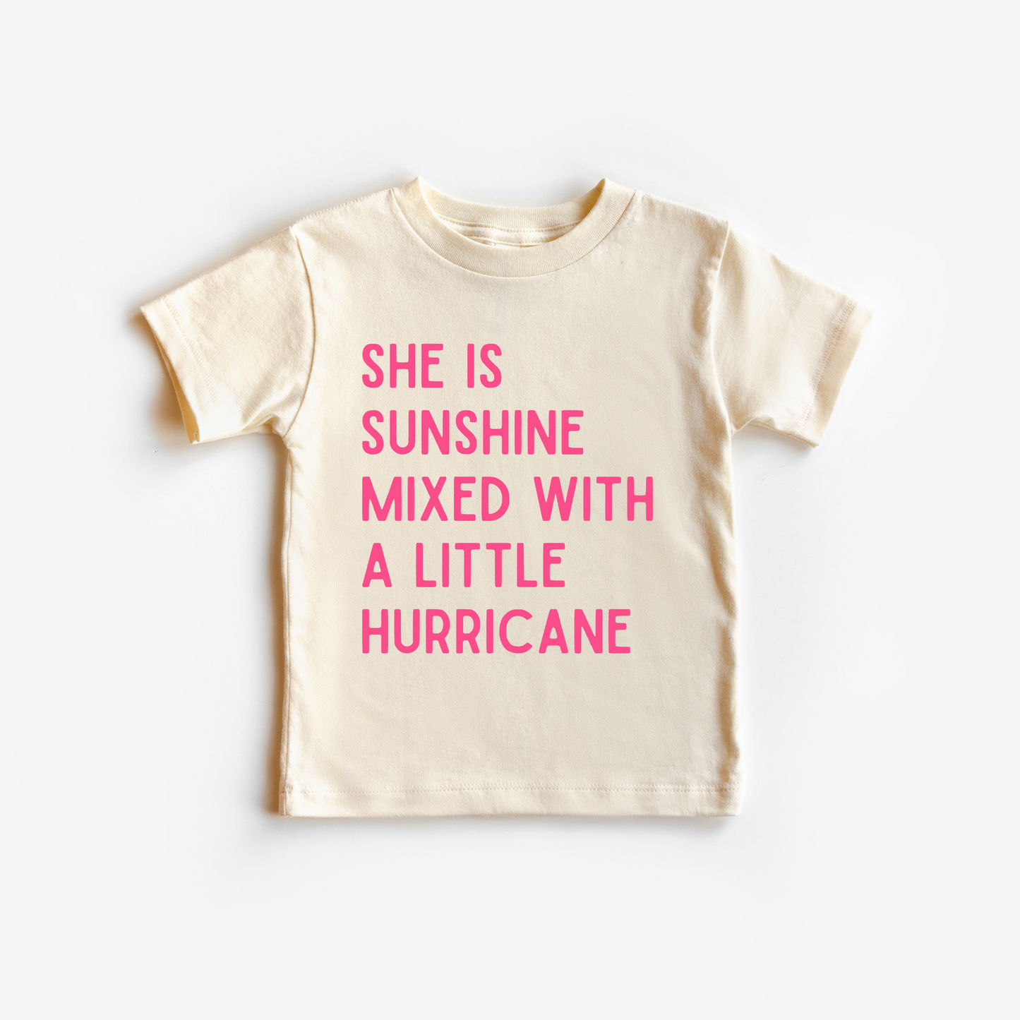 She is Sunshine Mixed with a little Hurricane