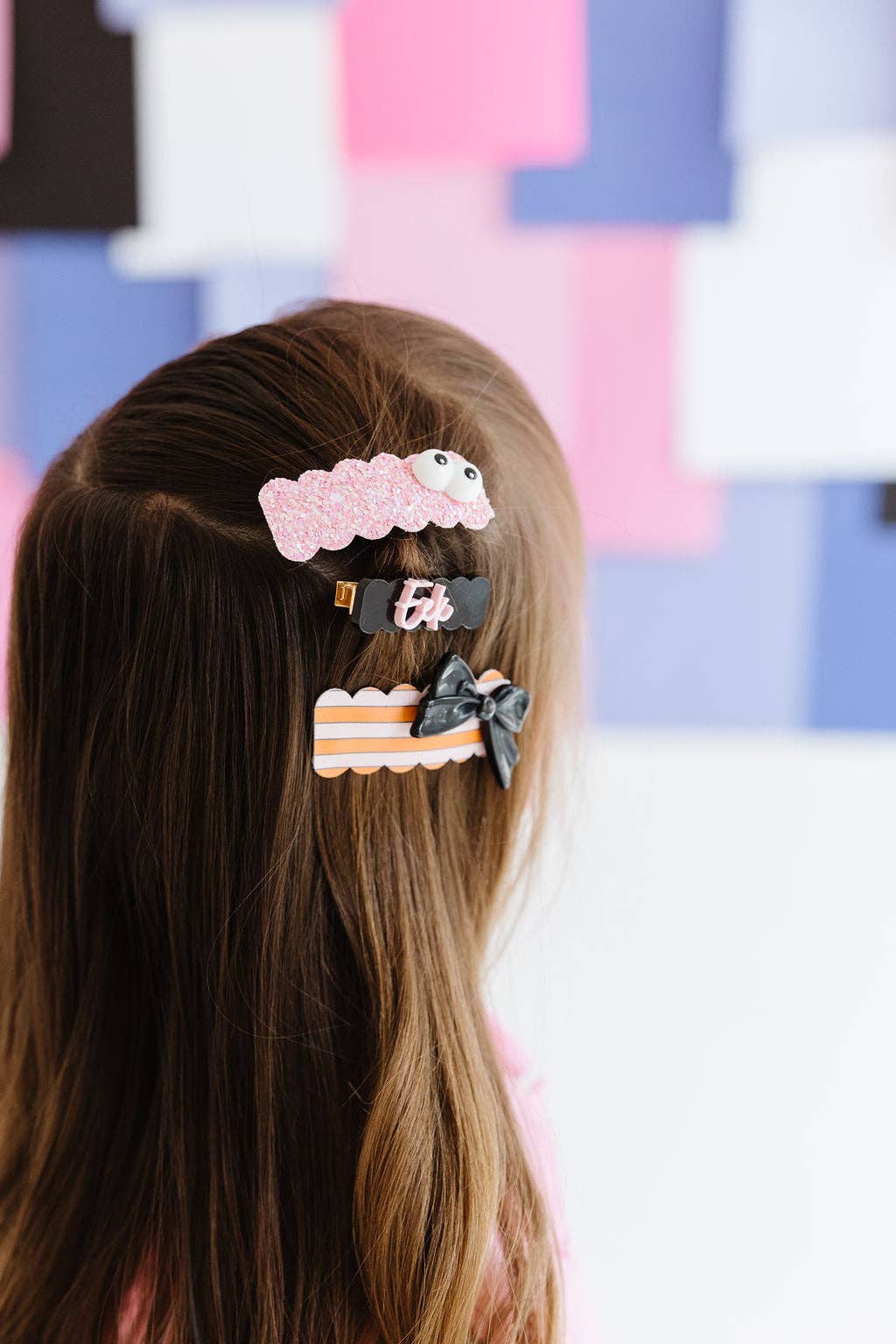 Eyes|Eek|Black Bow Clip Set