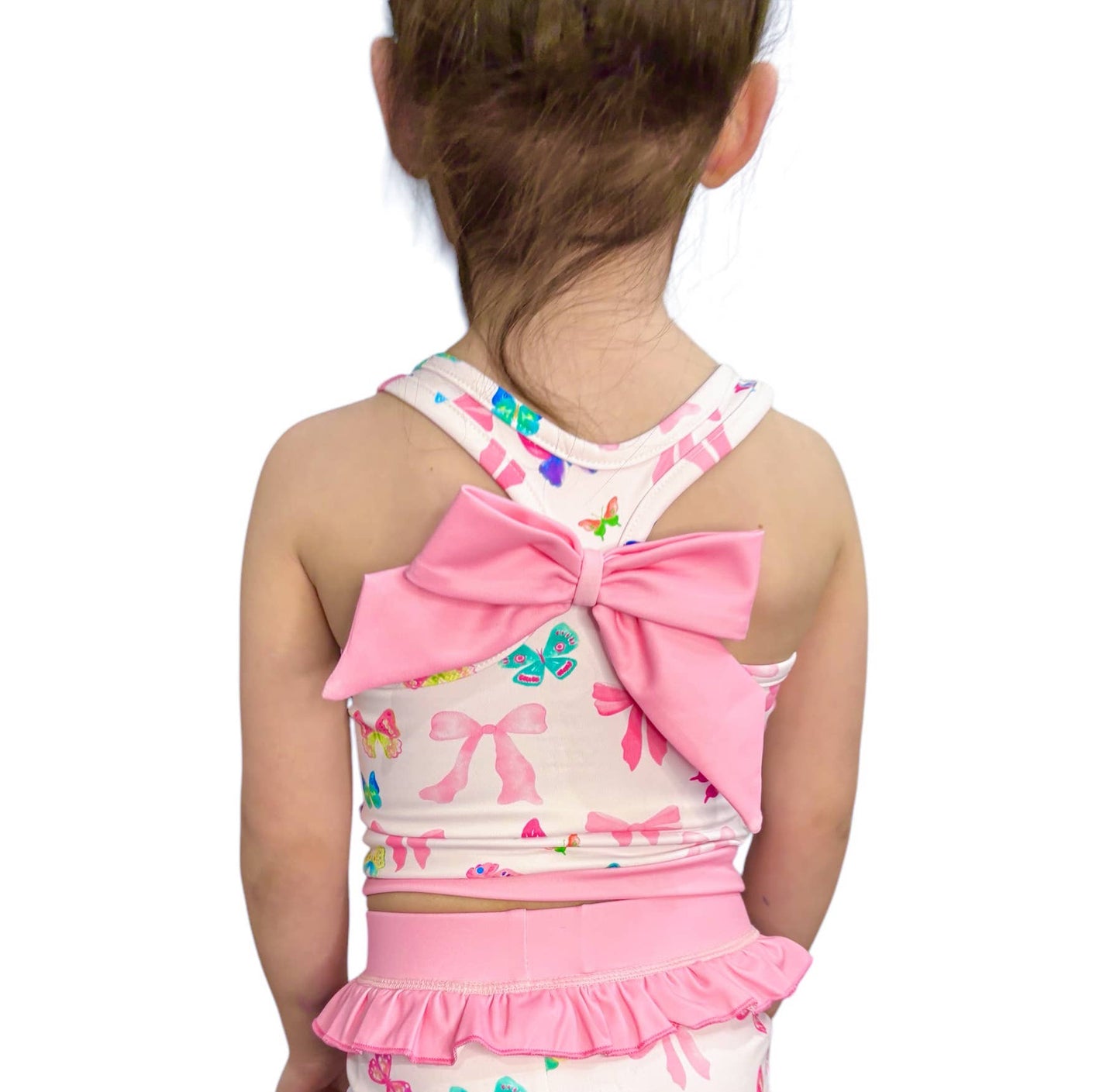 Bow and Butterfly Athletic Set