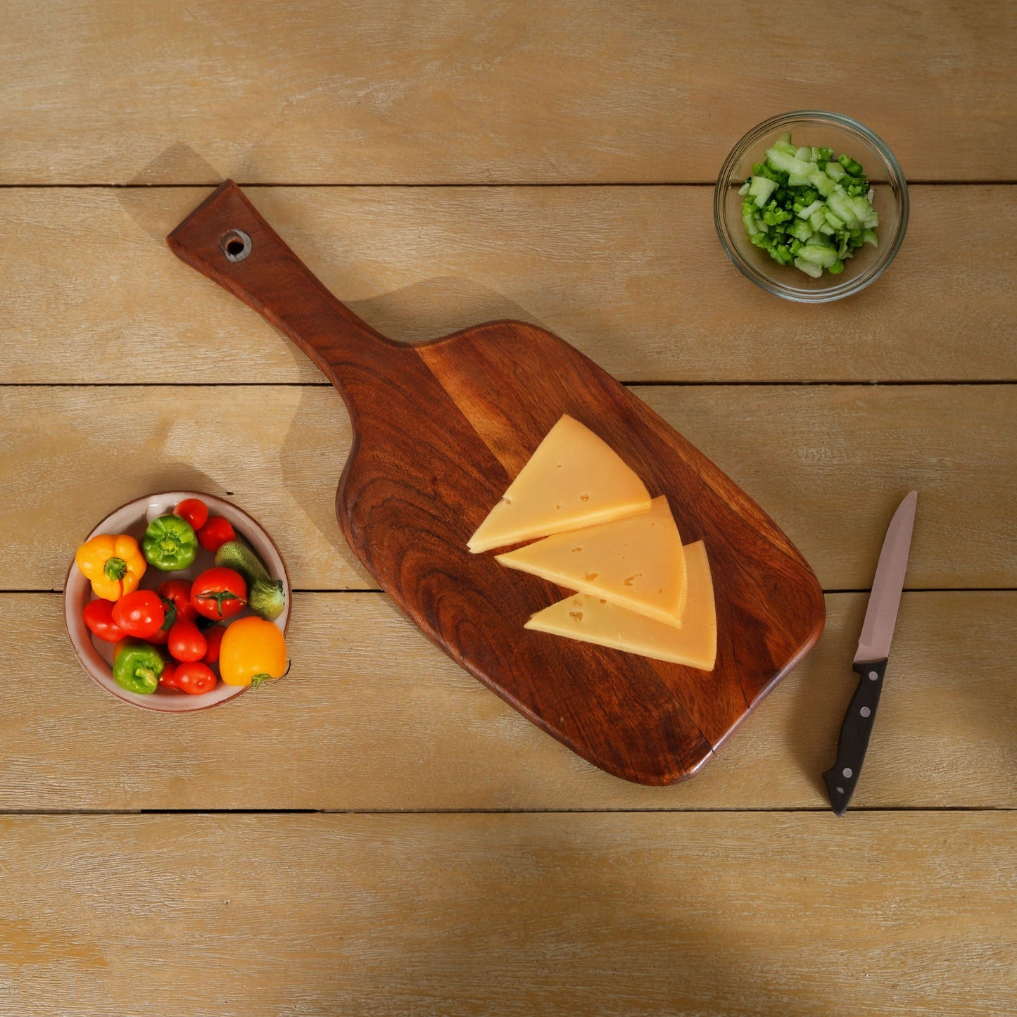 Paddle Cutting Board | Chopping Board | Wood | Set of 3