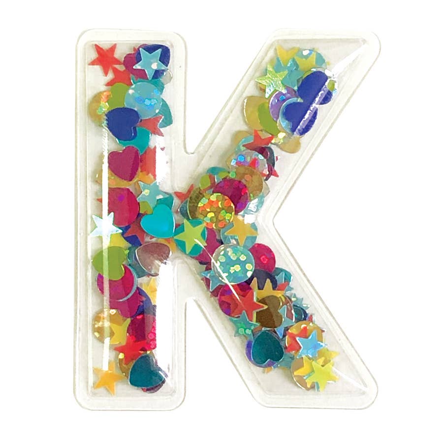 K Confetti Sticker Patch
