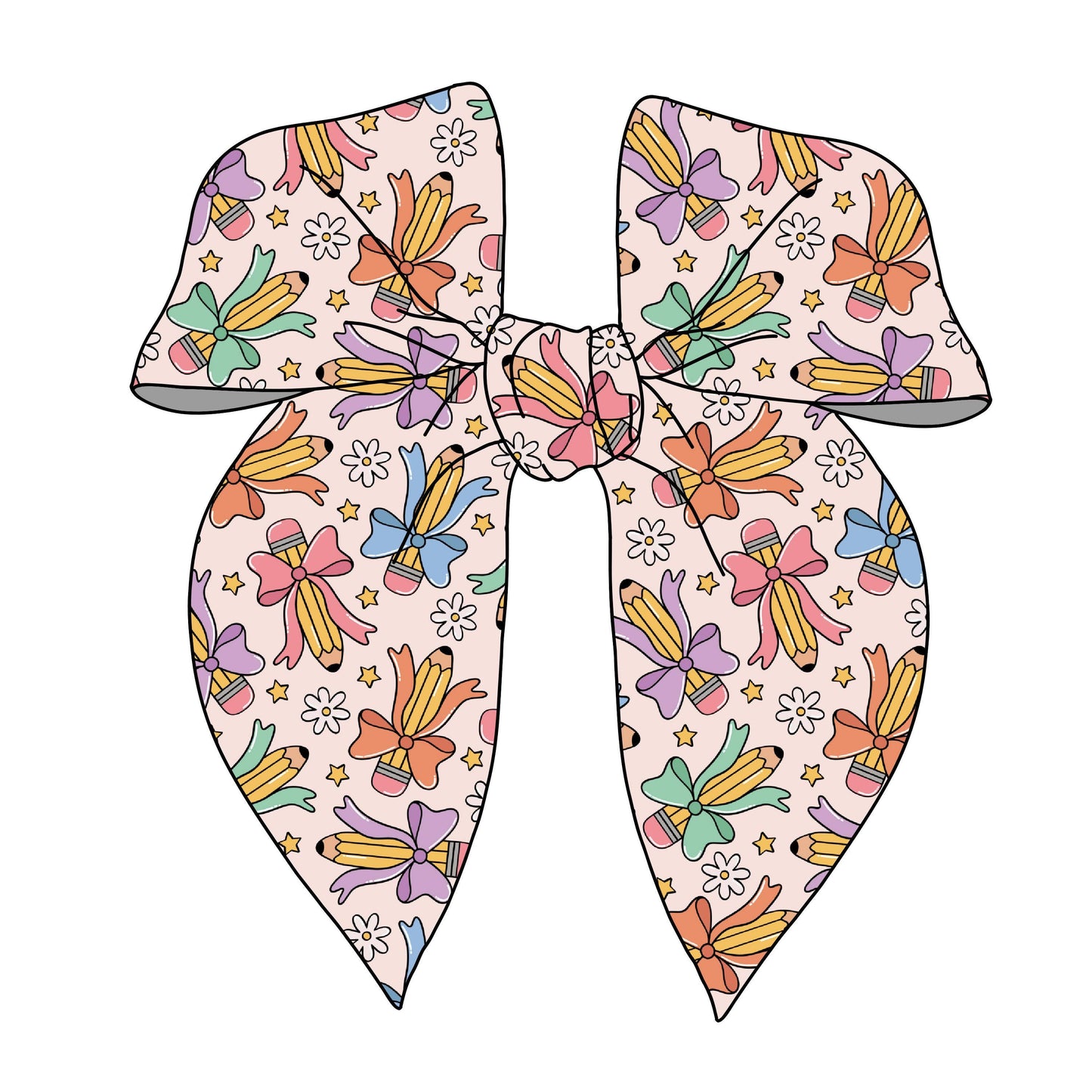 Cutesy Pencil Bow