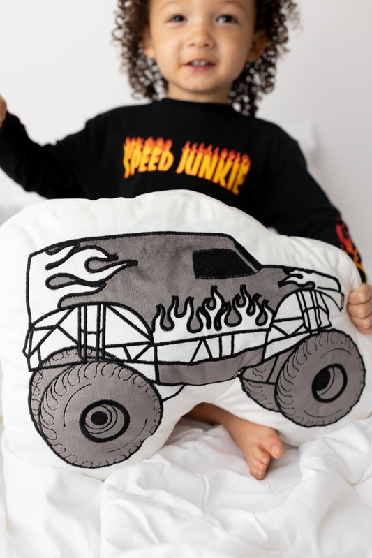 Crush Crew Flame Pillow