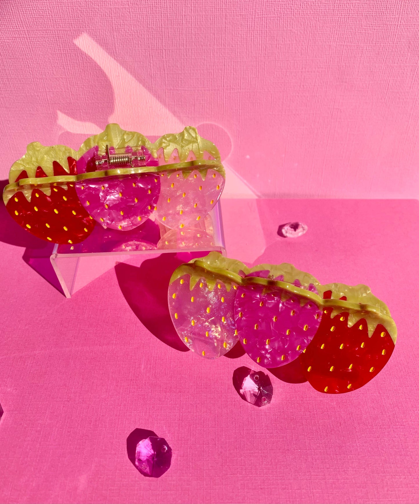 Very Berry Acetate Hair Claw