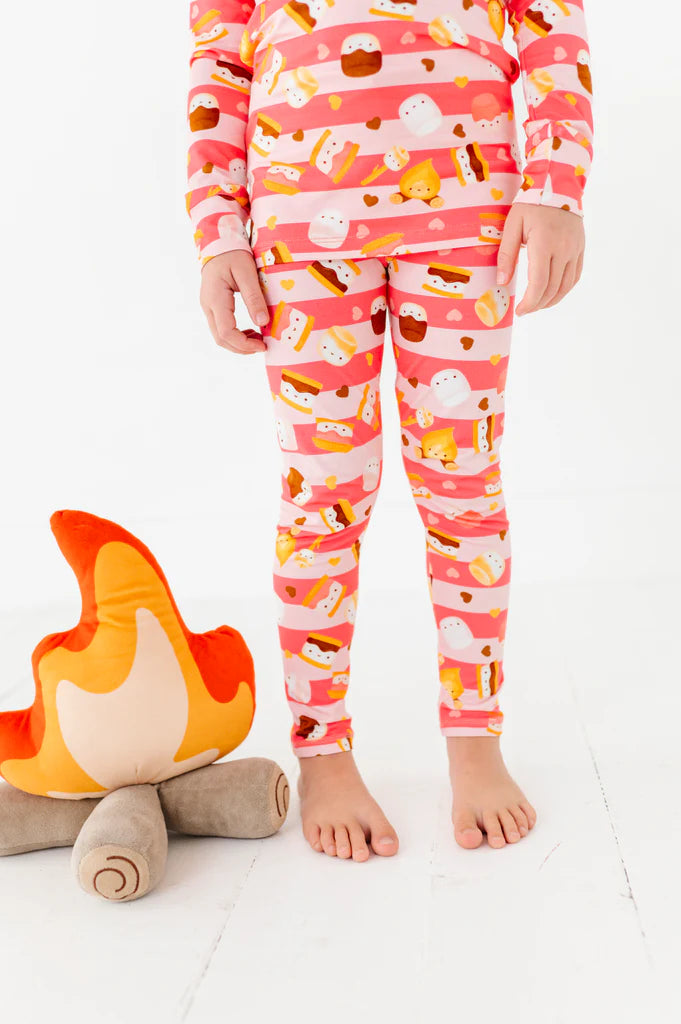 Long Sleeve Toddler PJ Set - S’mores