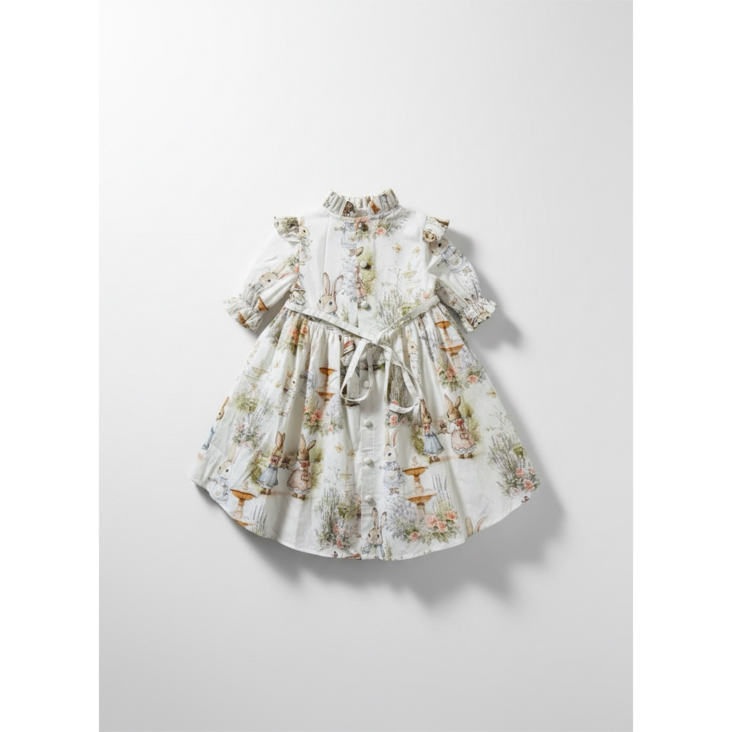 Aoki Dress-Bramble Rabbit Short Sleeve