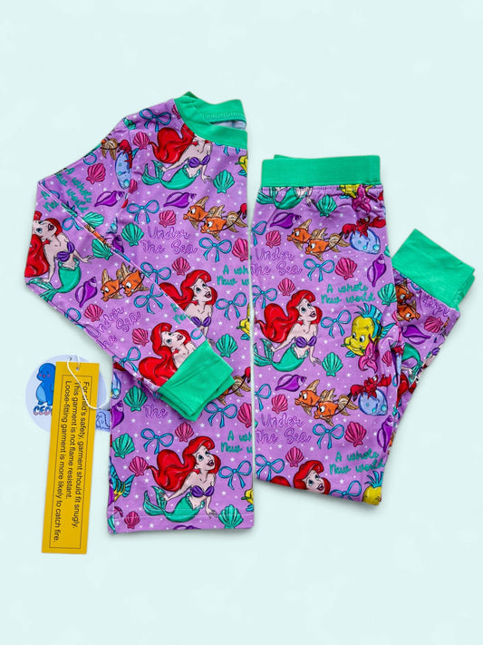 Under The Sea 2p Long Sleeve Set