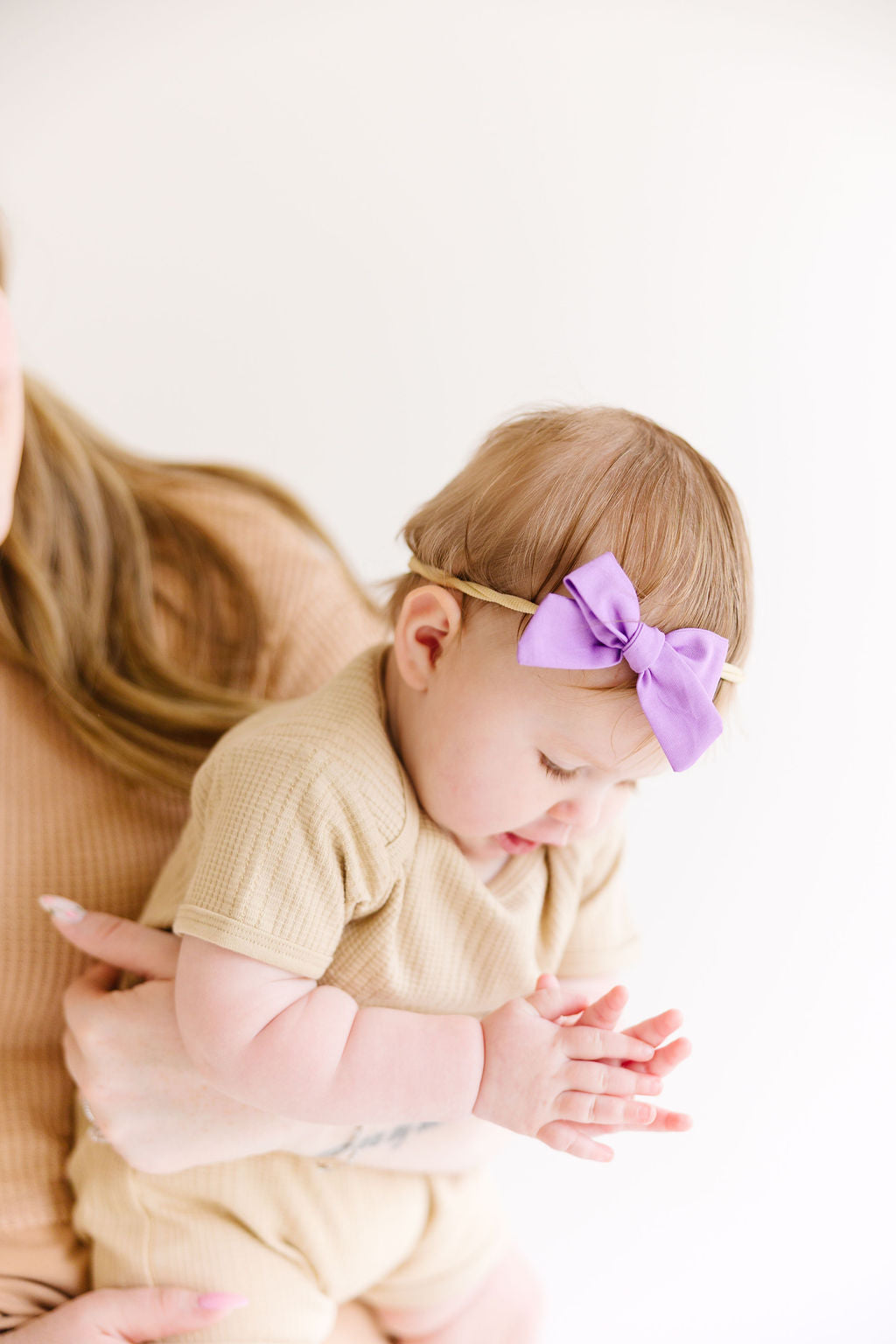 Red Mini Pinwheel Bow