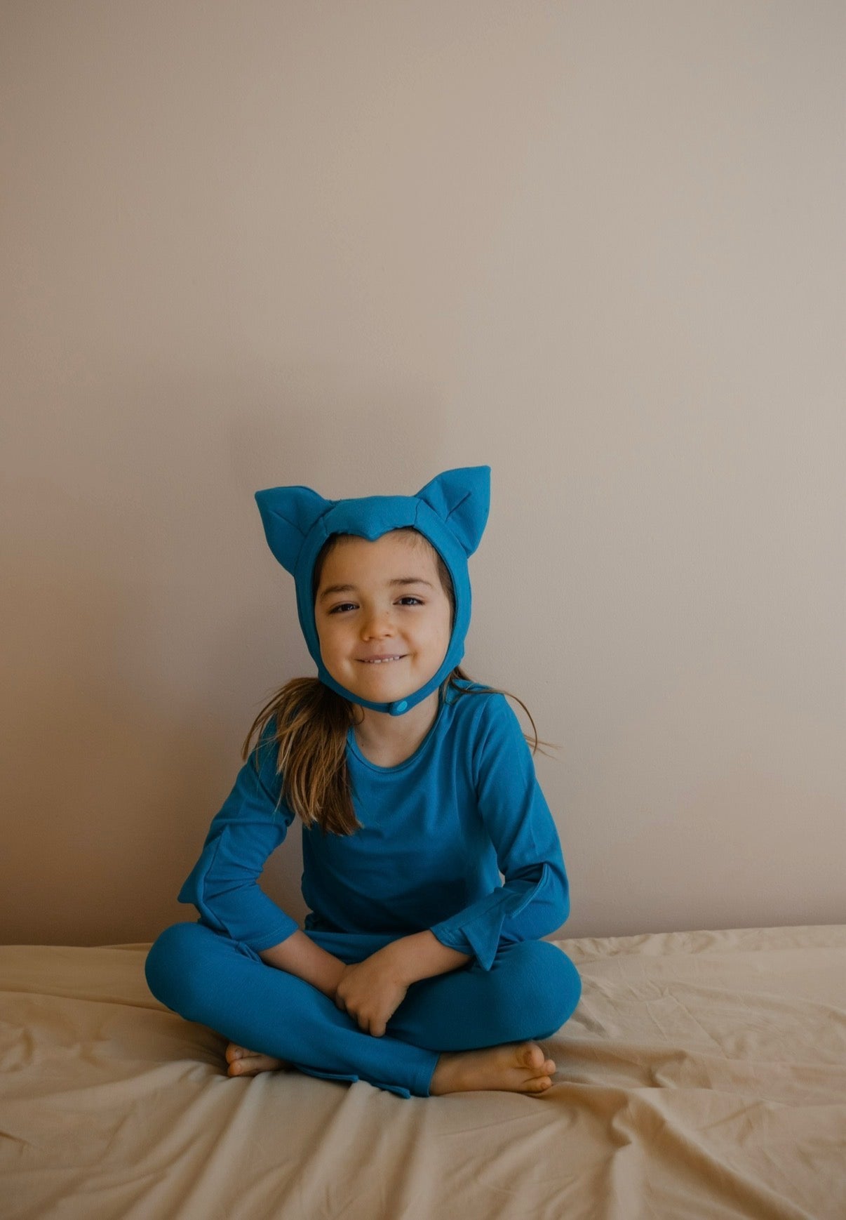 Blue Cat Pajama Costume