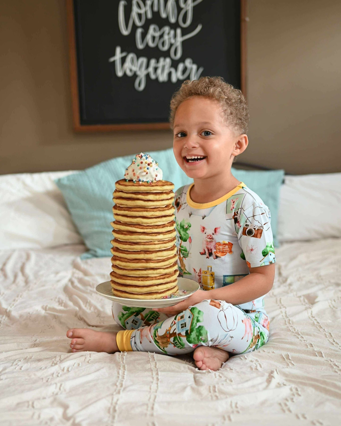 Pancakes & Pigtales Lounge Set