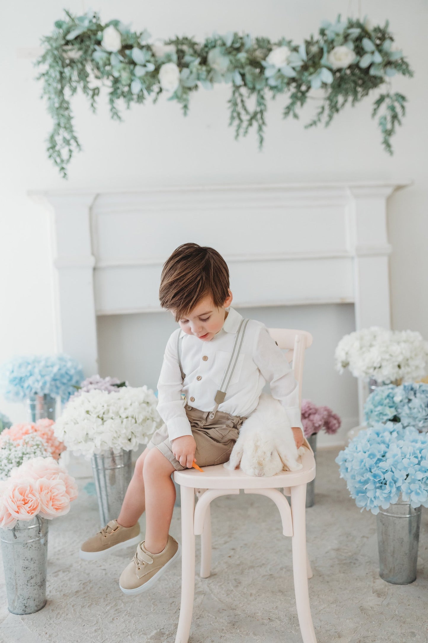 White Bamboo Linen Button-up Shirt