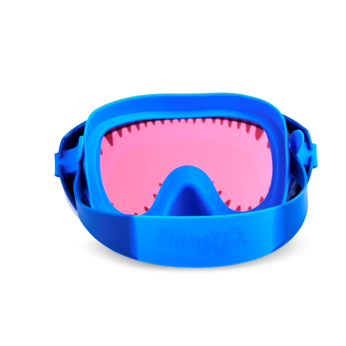 Nibbles Red Lens Shark Attack Kids' Swim Mask with Nose Piece