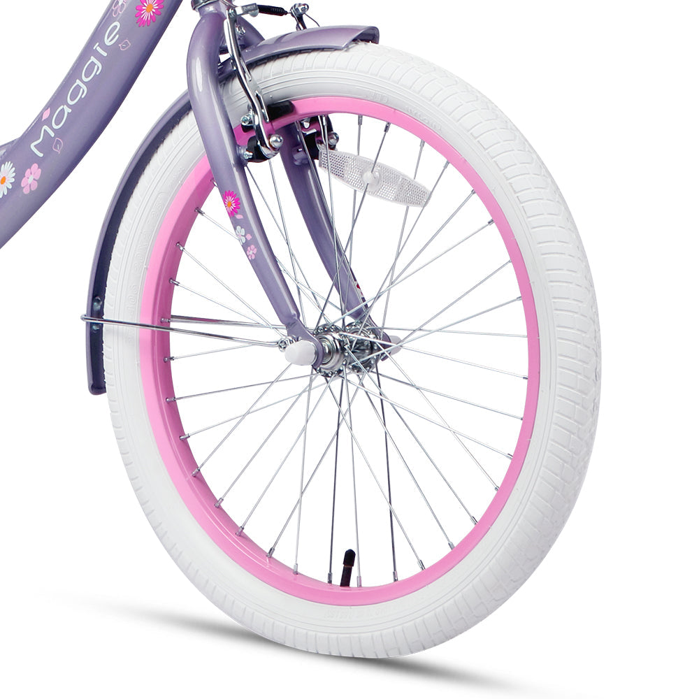 Glerc 20" Kids Bike For 7 - 13 Years Old No Training Wheels - Maggie