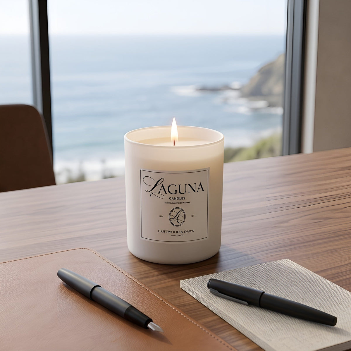 Driftwood & Dawn – 13oz Luxury Candle