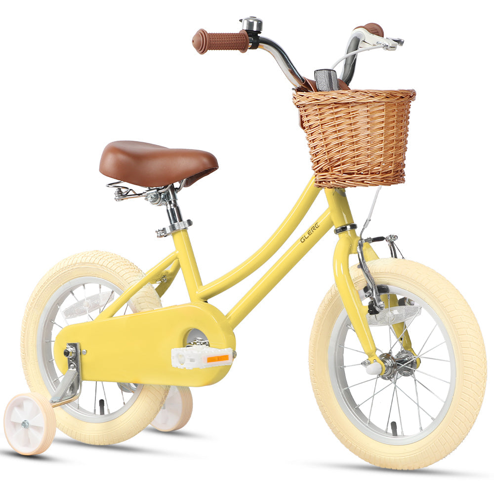 Glerc 12" Kids Vintage Bike For 2 - 4 Years Old - Little Miss