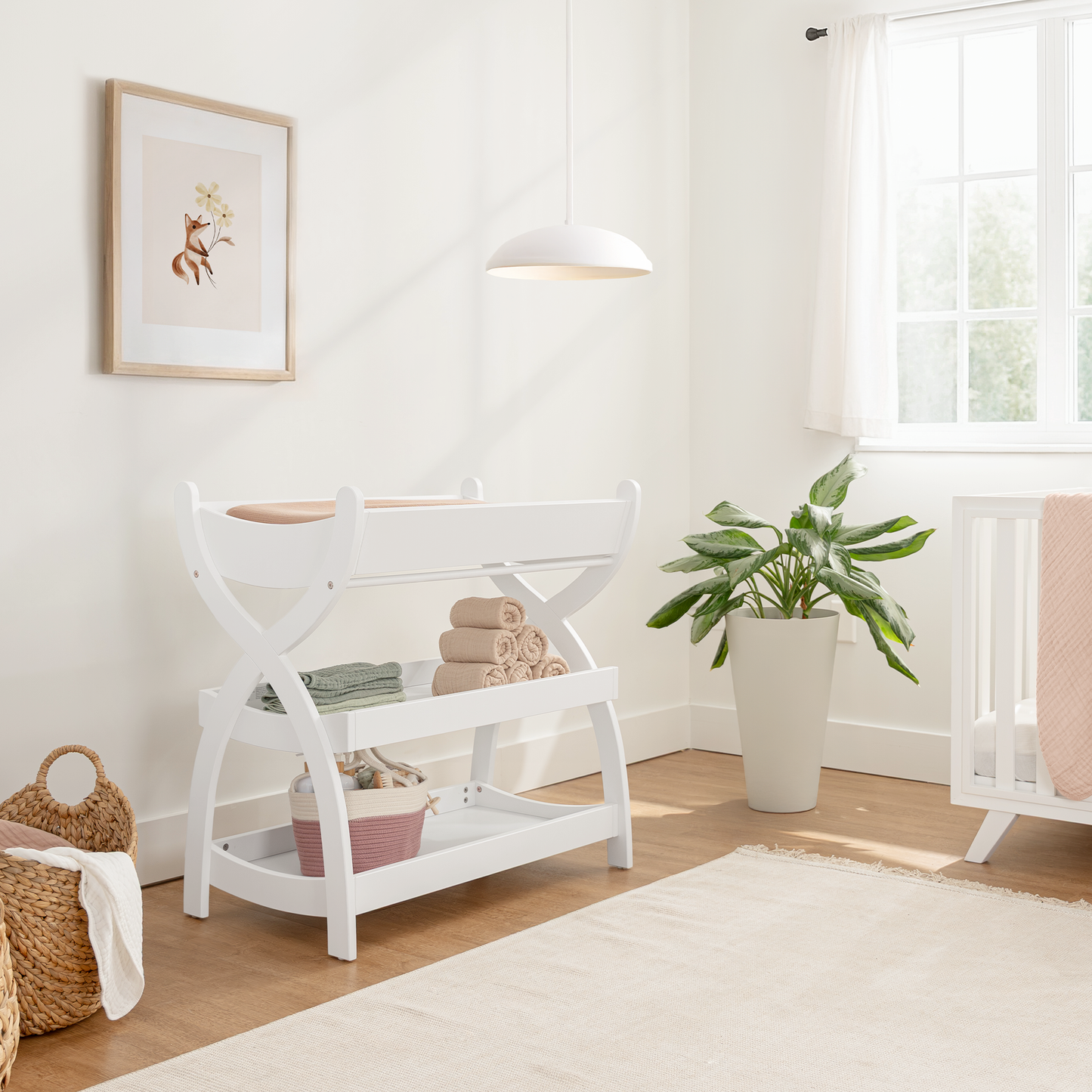 Baby Changing Table by Comfy Cubs - White