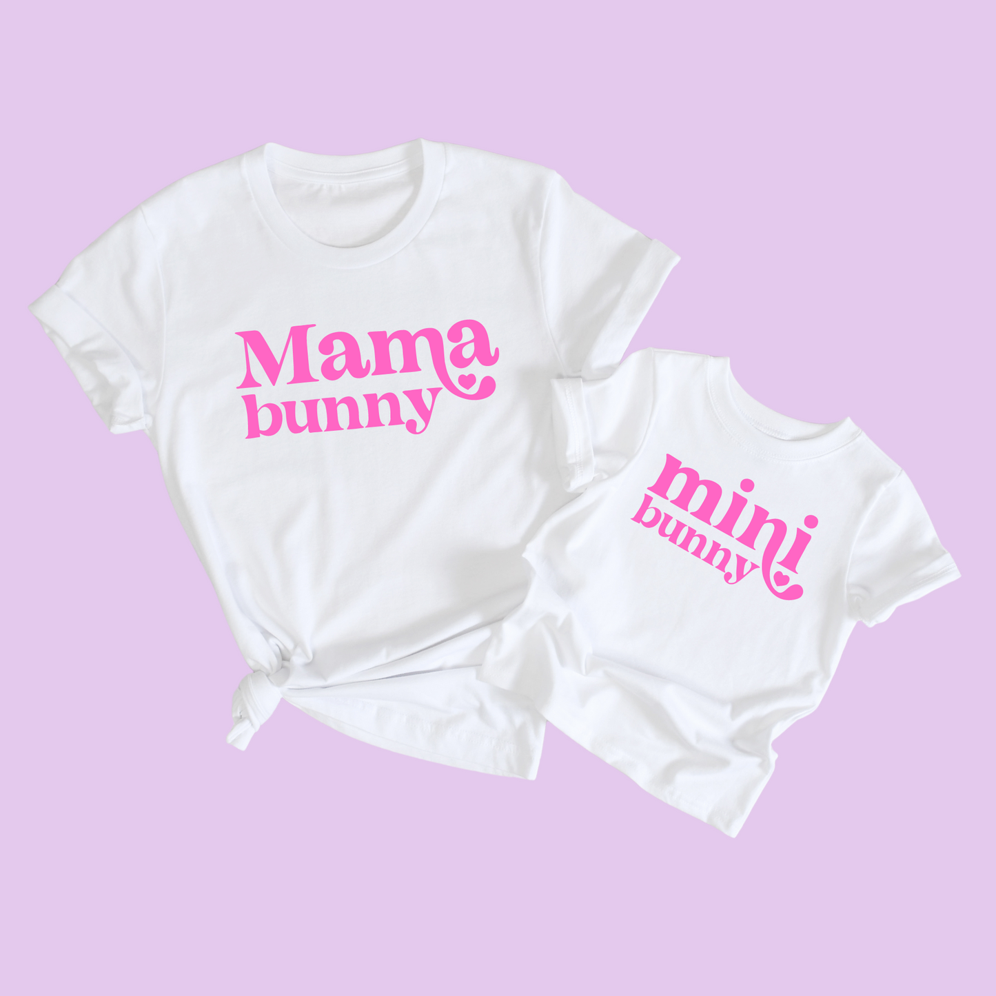 Mama Bunny and Mini Bunny Set