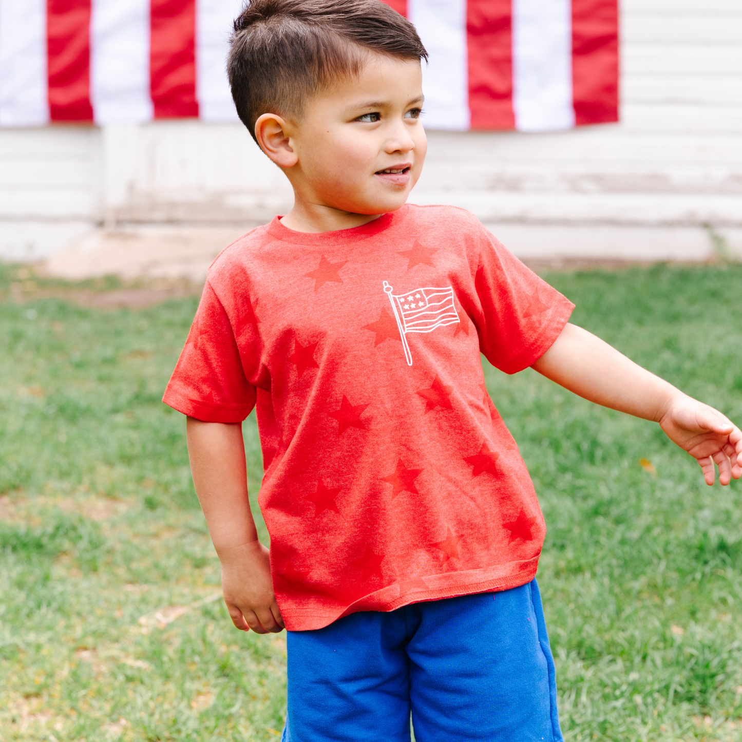 American Flag Star Spangled