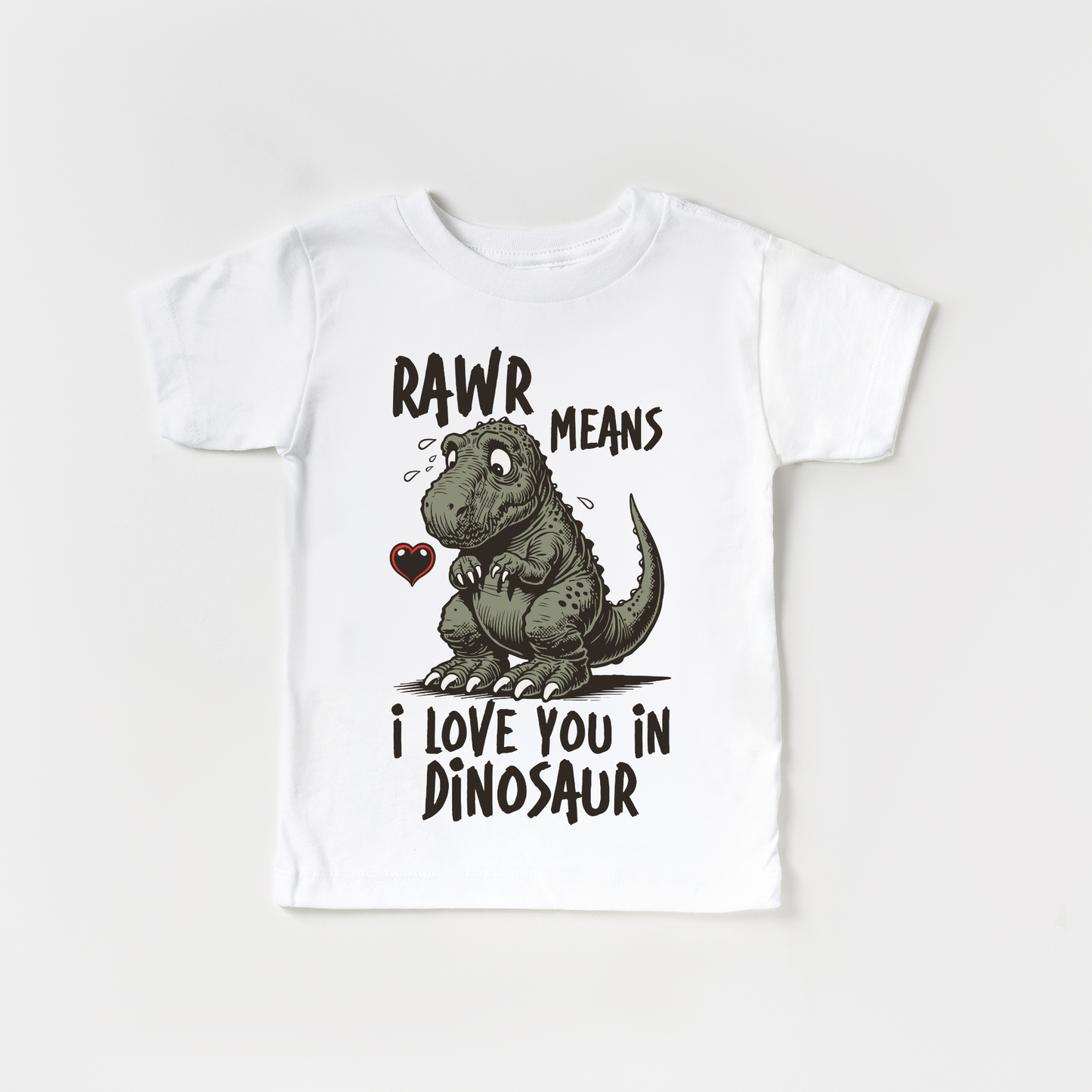 Rawr Means I love you in Dinosaur