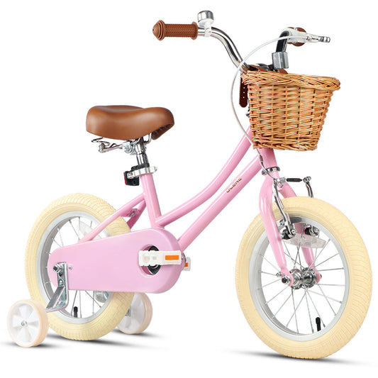 Glerc 12" Kids Vintage Bike For 2 - 4 Years Old - Little Miss