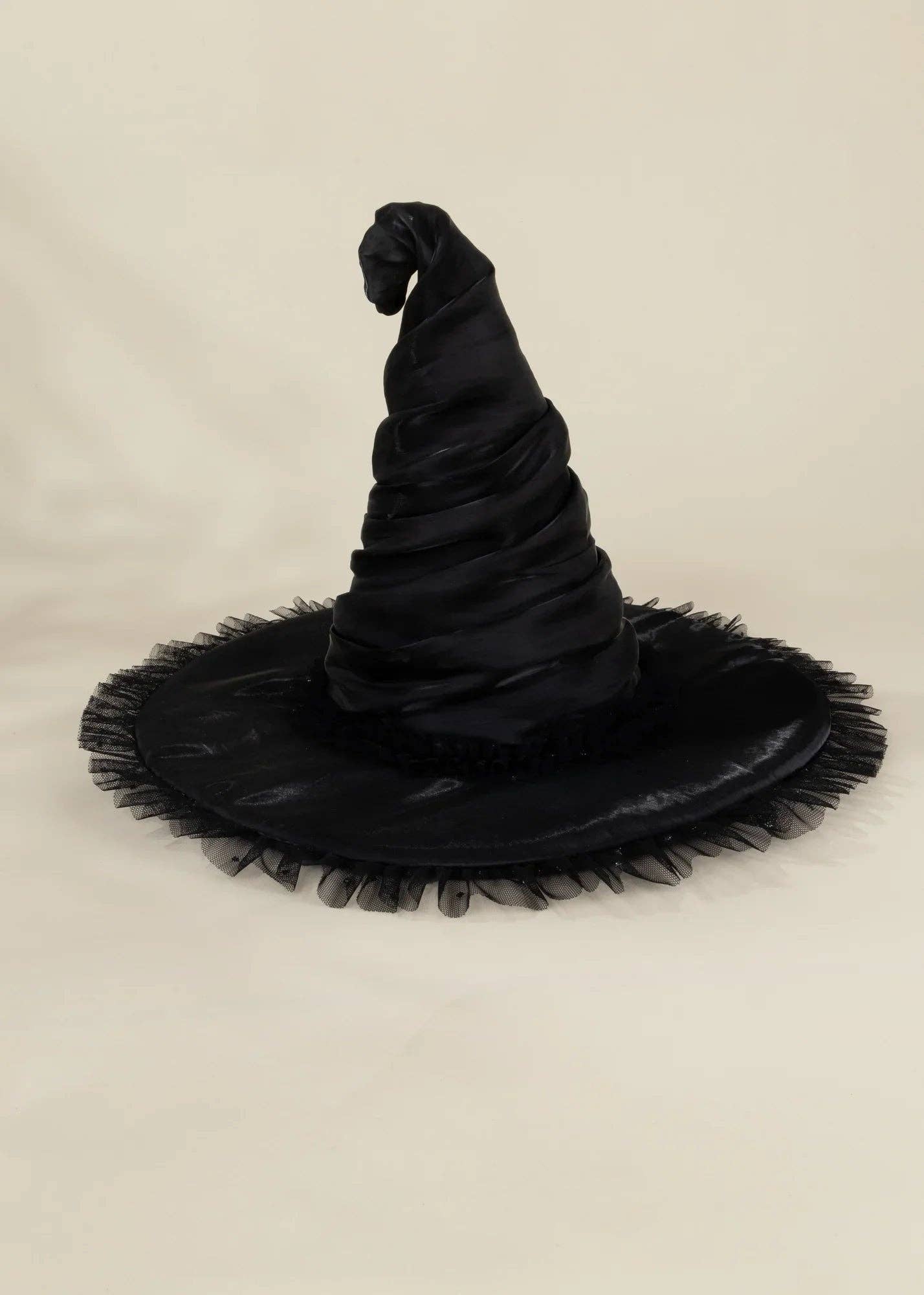 Role Play Dress-Up Black Witch Hat