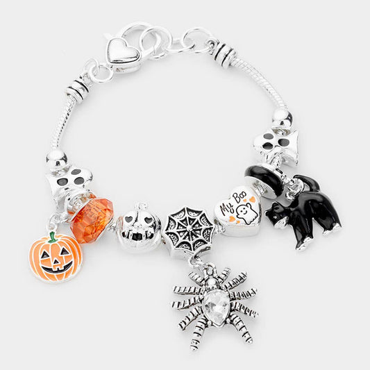 Halloween Multi Charm Bracelet