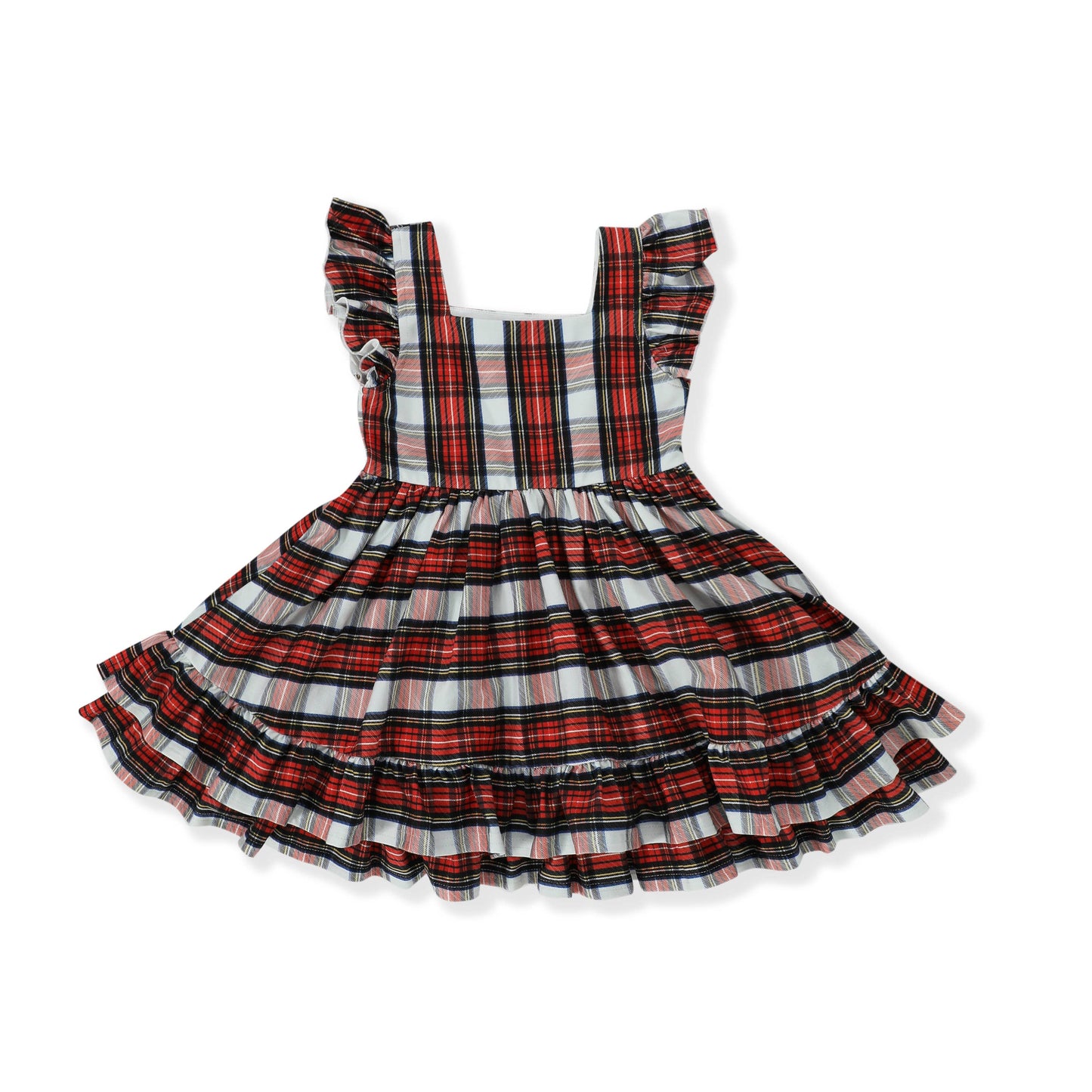 Tartan Plaid Twirl Dress