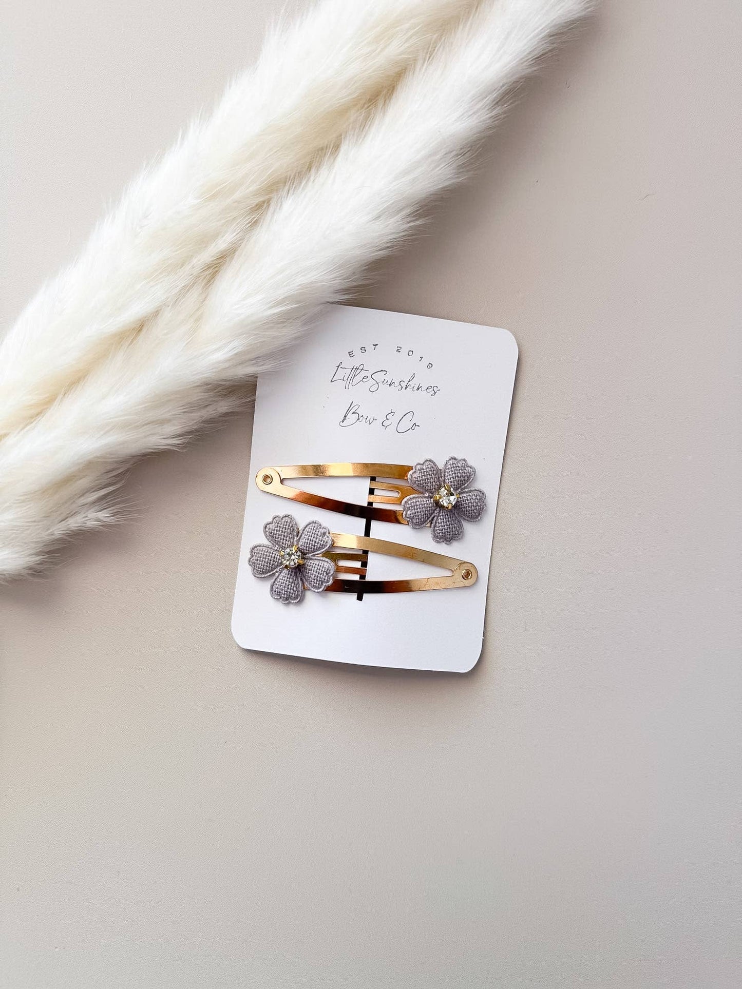 Flower Hair Clips