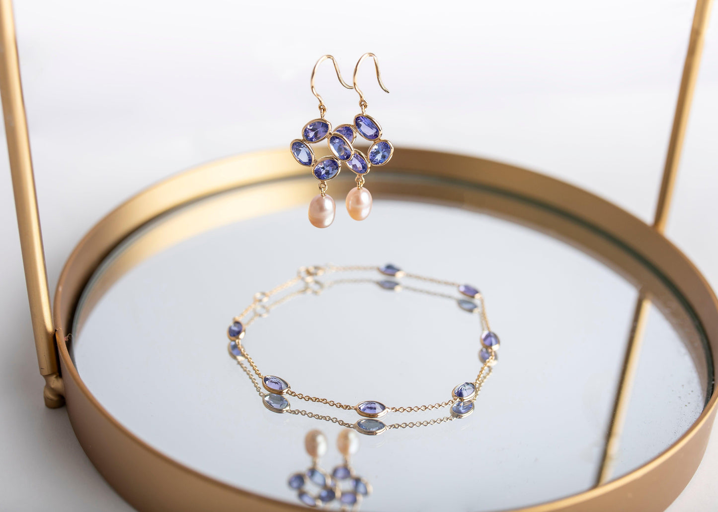 Tanzanite Spark Earrings