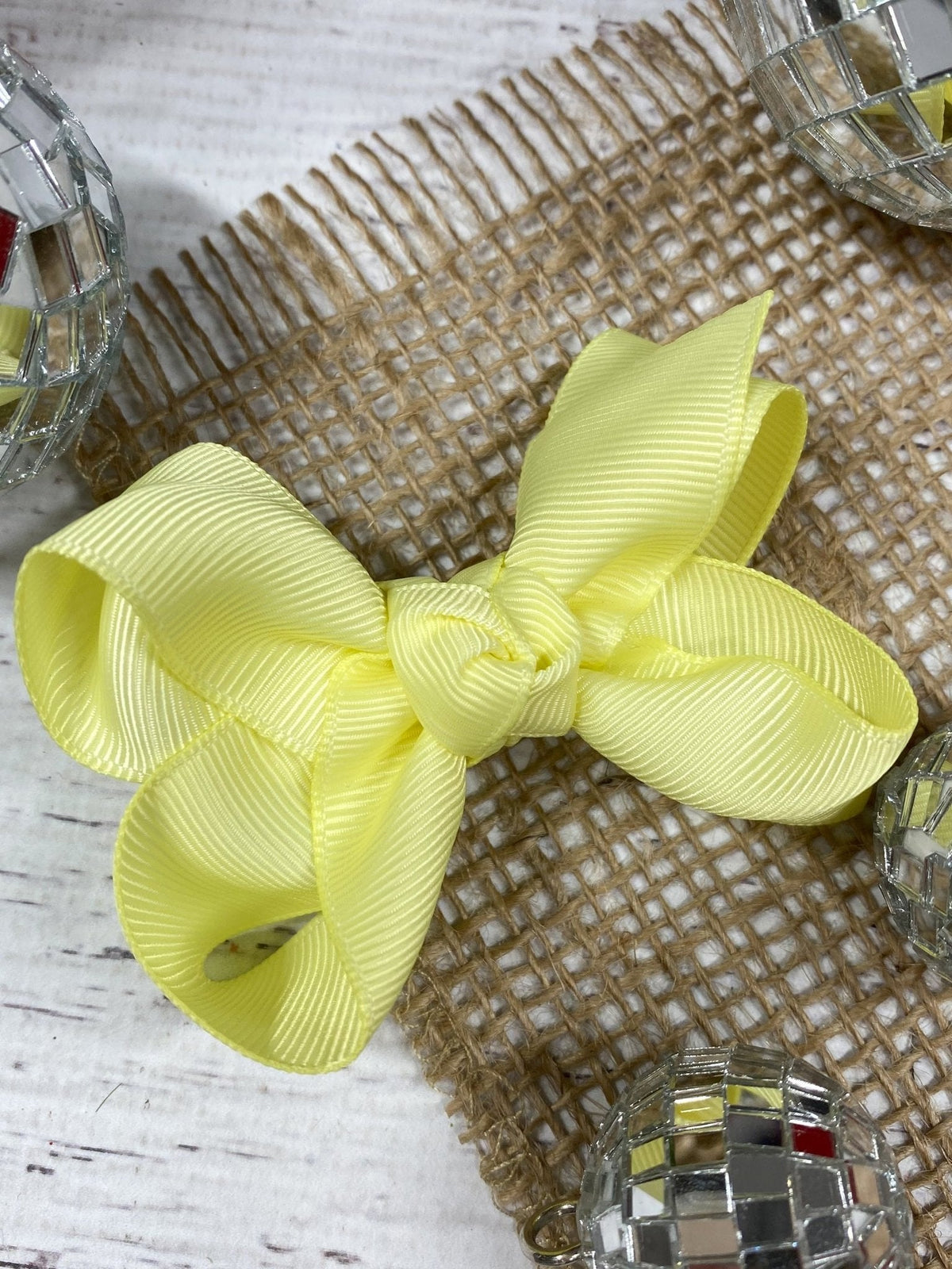 Original Grosgrain Hair Bow - Alligator Clip - 3"