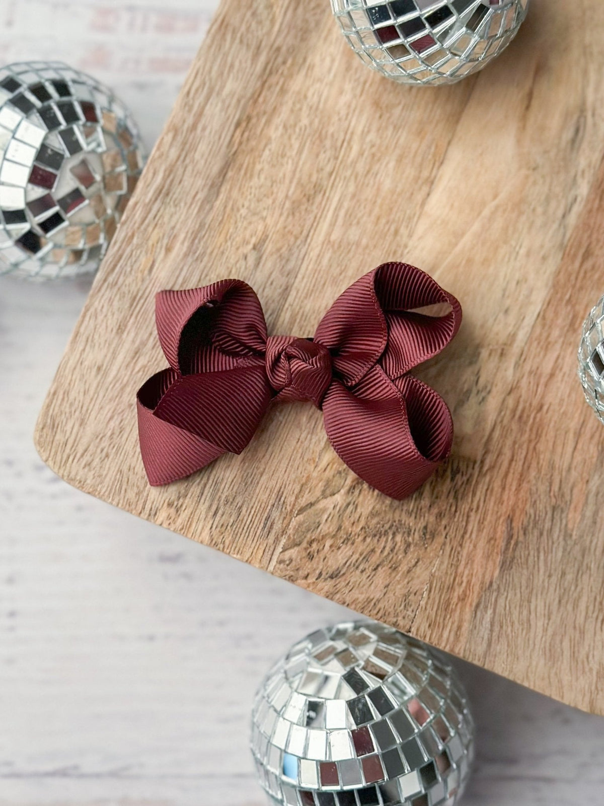 Original Grosgrain Hair Bow - Alligator Clip - 3"