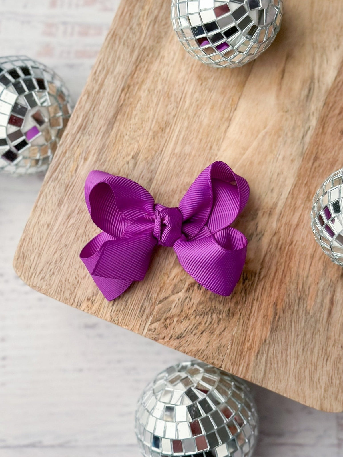 Original Grosgrain Hair Bow - Alligator Clip - 3"