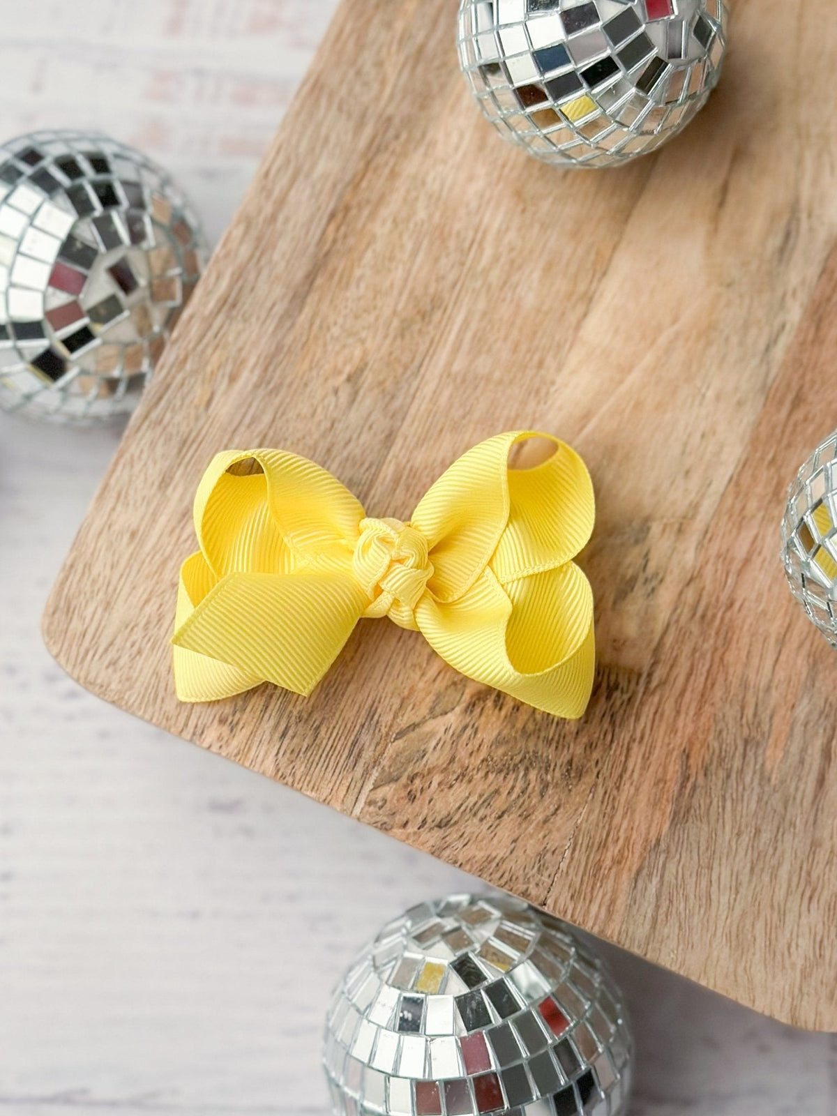 Original Grosgrain Hair Bow - Alligator Clip - 3"