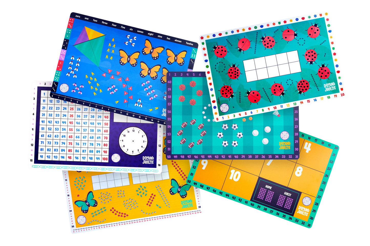 3-Pack Math Placemat Bundle