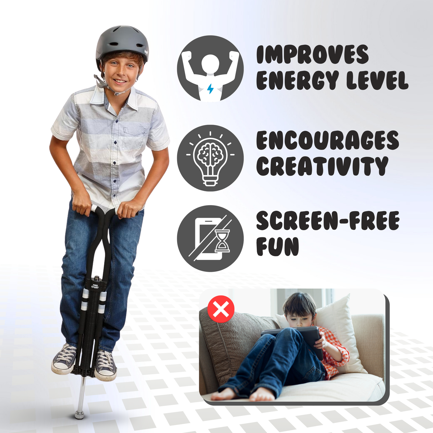 Silicone Ring Pogo Stick