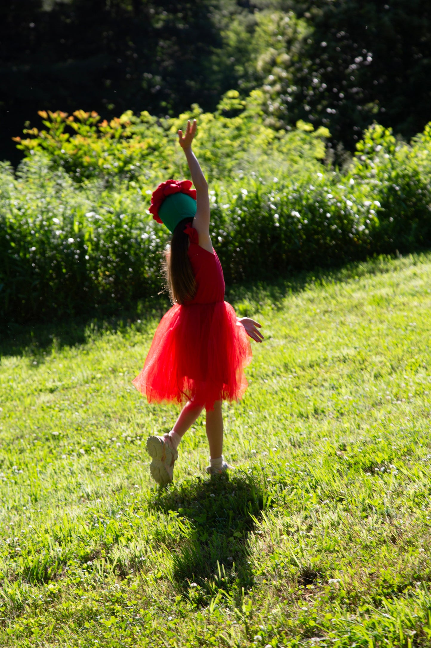 Rose Costume with Tutu
