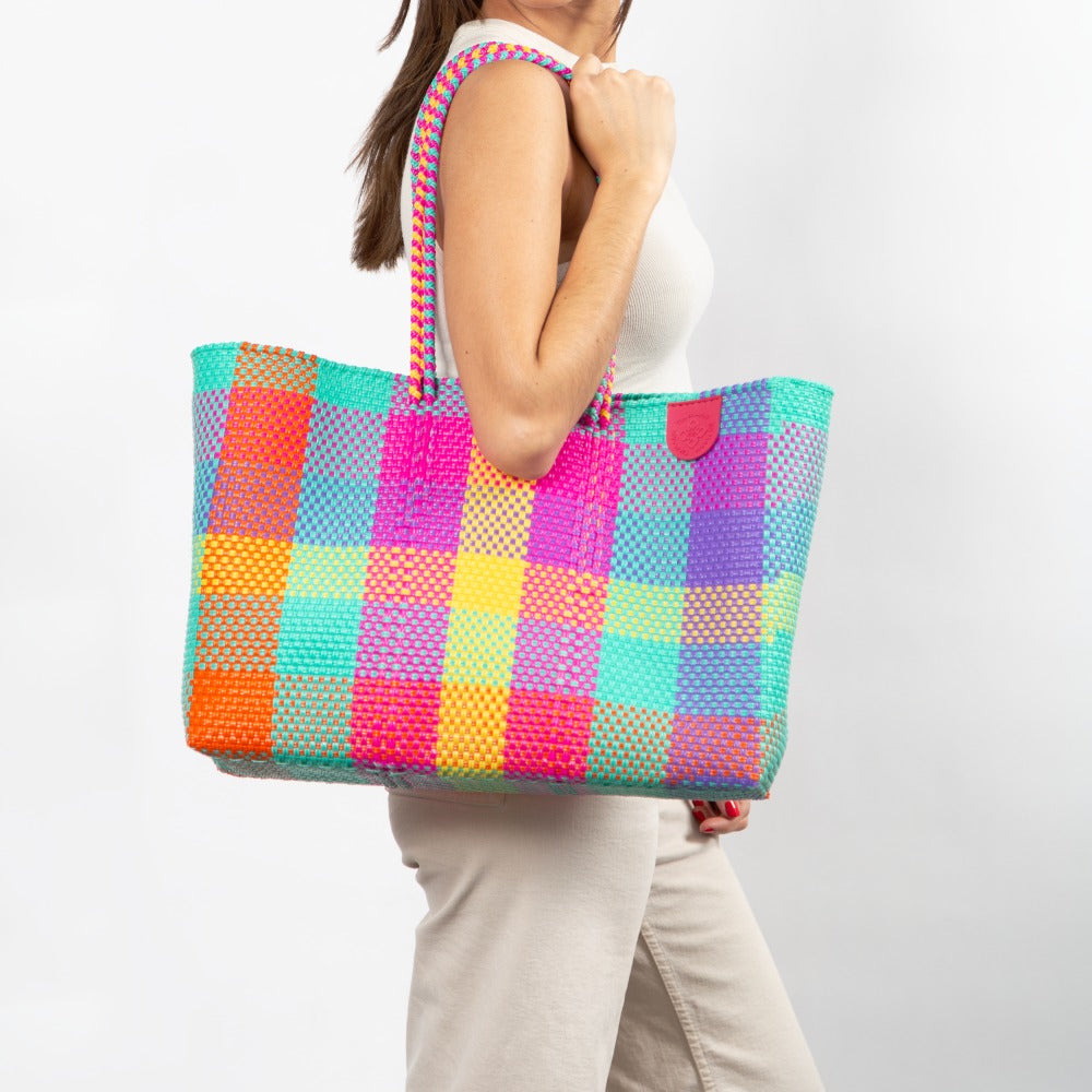 Fiesta Woven Super Tote