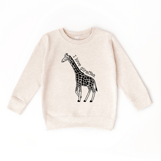 I love Giraffes