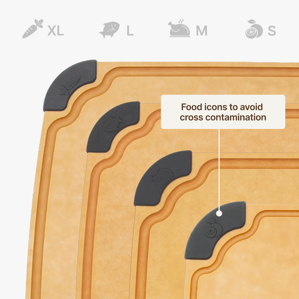 Essential Series 4-in-1 Cutting Board Set