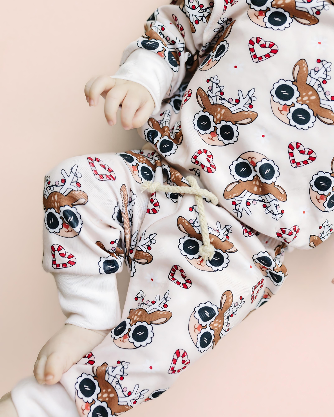 Deer Holiday Jogger Set