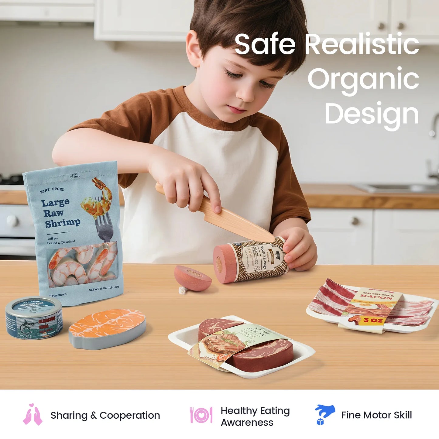 Tiny Land® Organic Meat & Seafood Pack