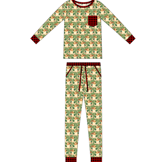 Adult Unisex Vintage Santa Set