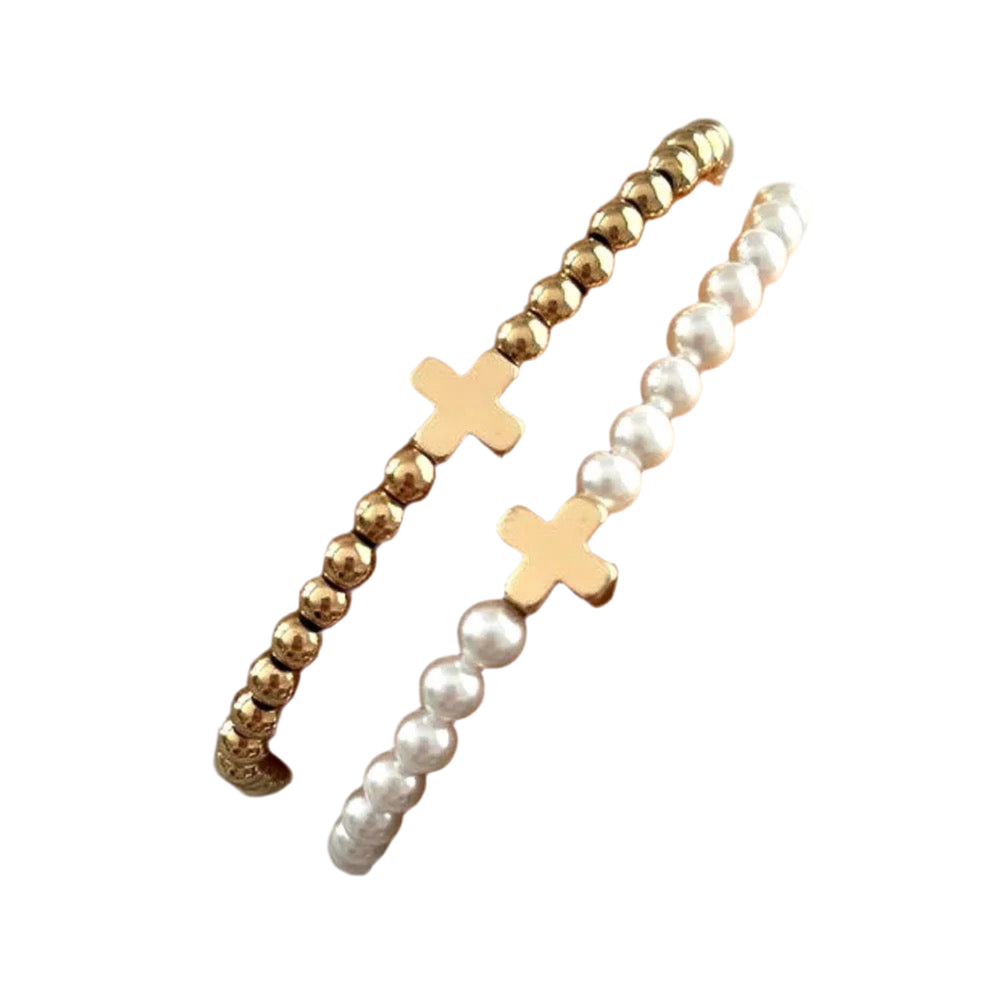 Gracie Cross Bracelet ~ Deep South Originals