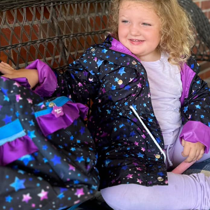 Starry Night Raincoat