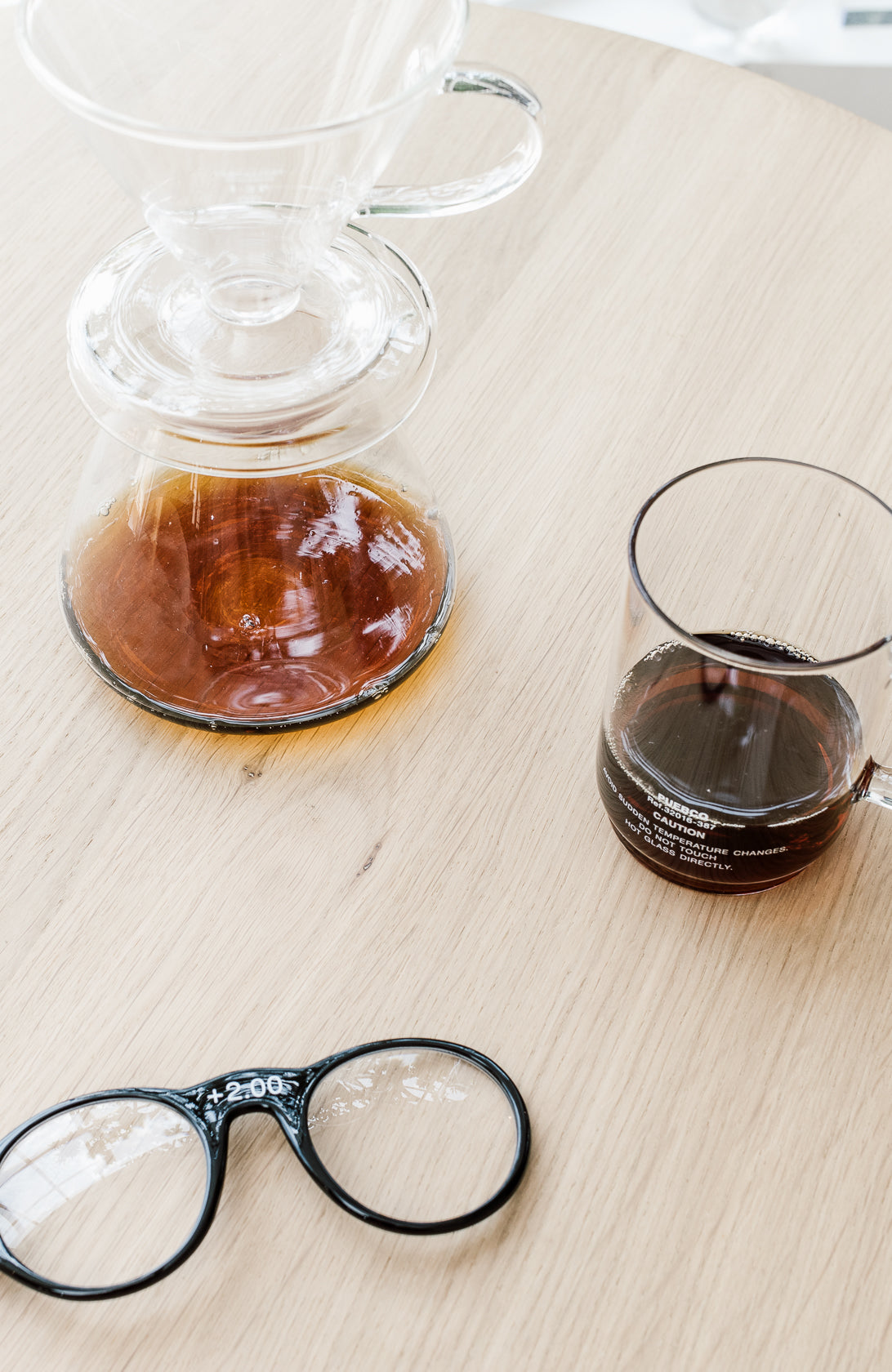 Glass Coffee Dripper Set