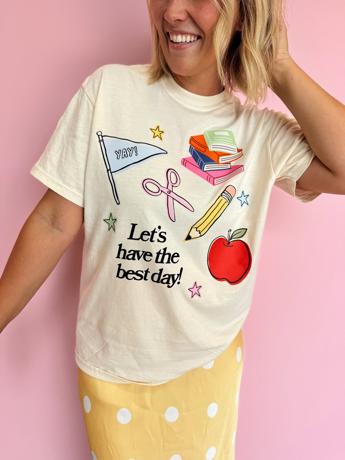 Let’s Have The Best Day | Doodle Tee