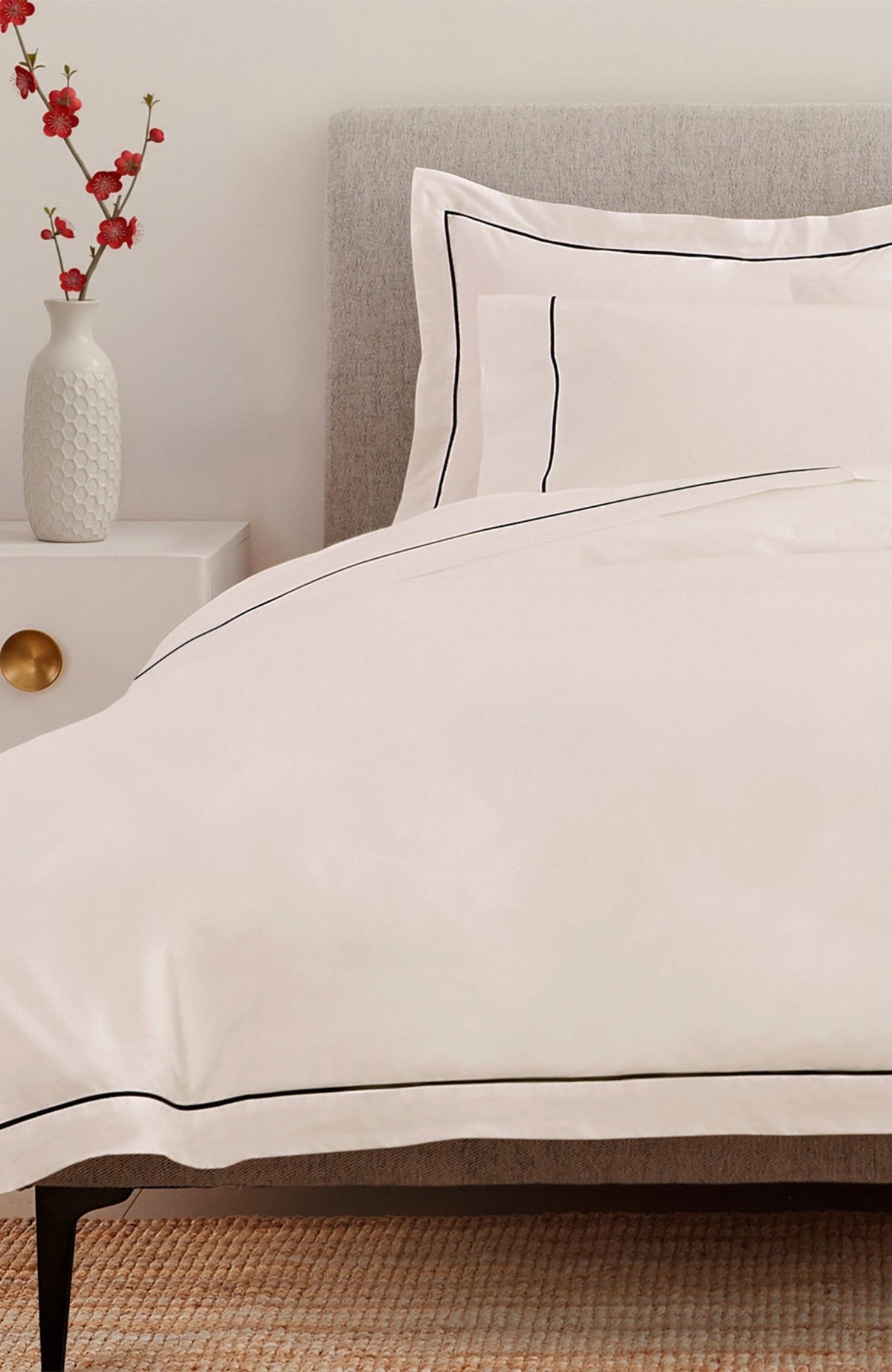 Heirloom Organic Percale Duvet Cover