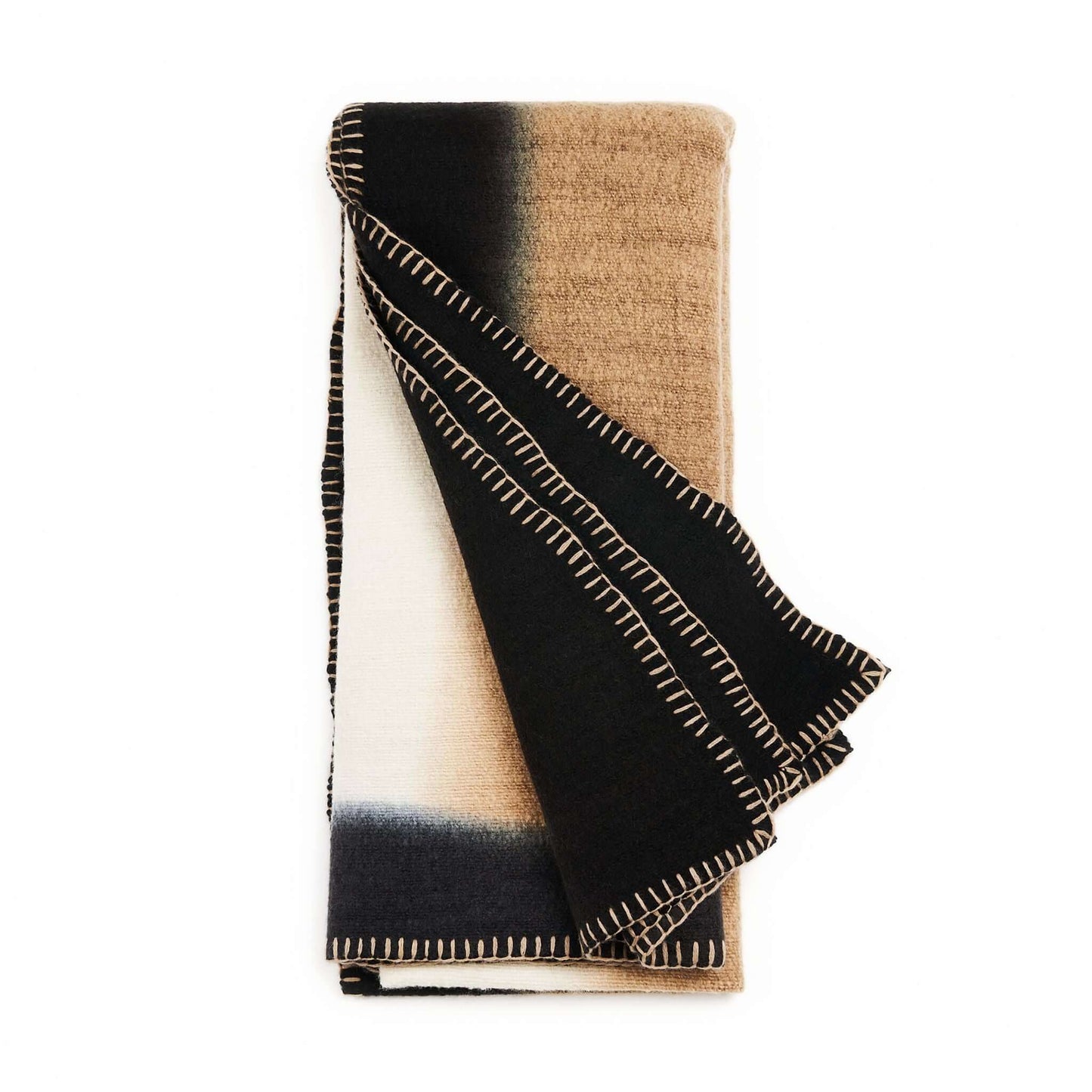 Handwoven Brown Siro Soft Merino Throw Blanket