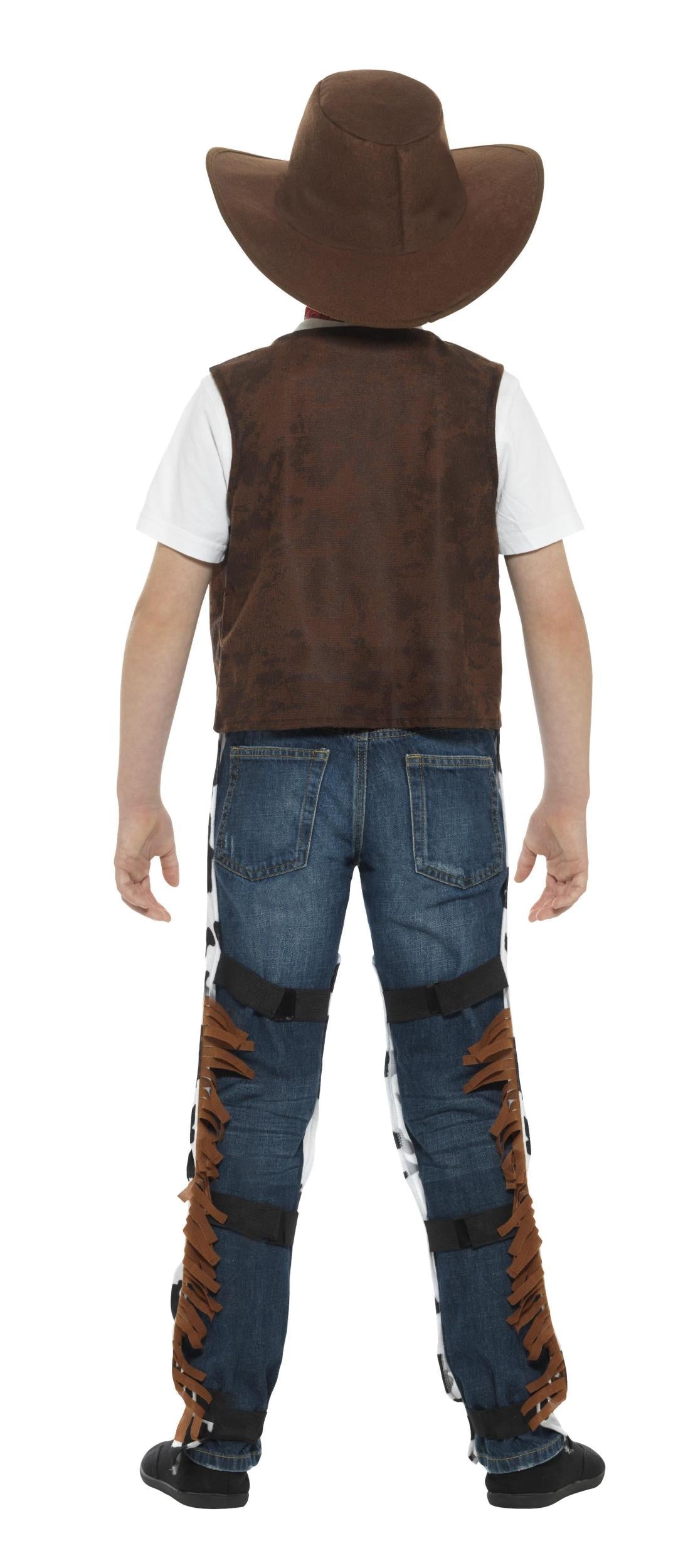 Smiffy's Texan Cowboy Child Costume Boy's Size Medium 7-9